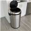 18 Gallon Stainless Steel Round Sensor Trash Can HLS Commercial