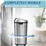 23 Gallon Stainless Steel Round Sensor Trash Can HLS Commercial