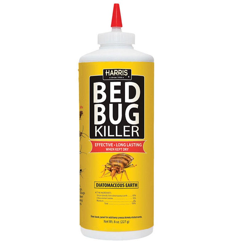 Diatomeceious Earth Bedbug Killer Powder - 8 oz.
