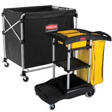 Housekeeping & Janitorial Carts by Rubbermaid