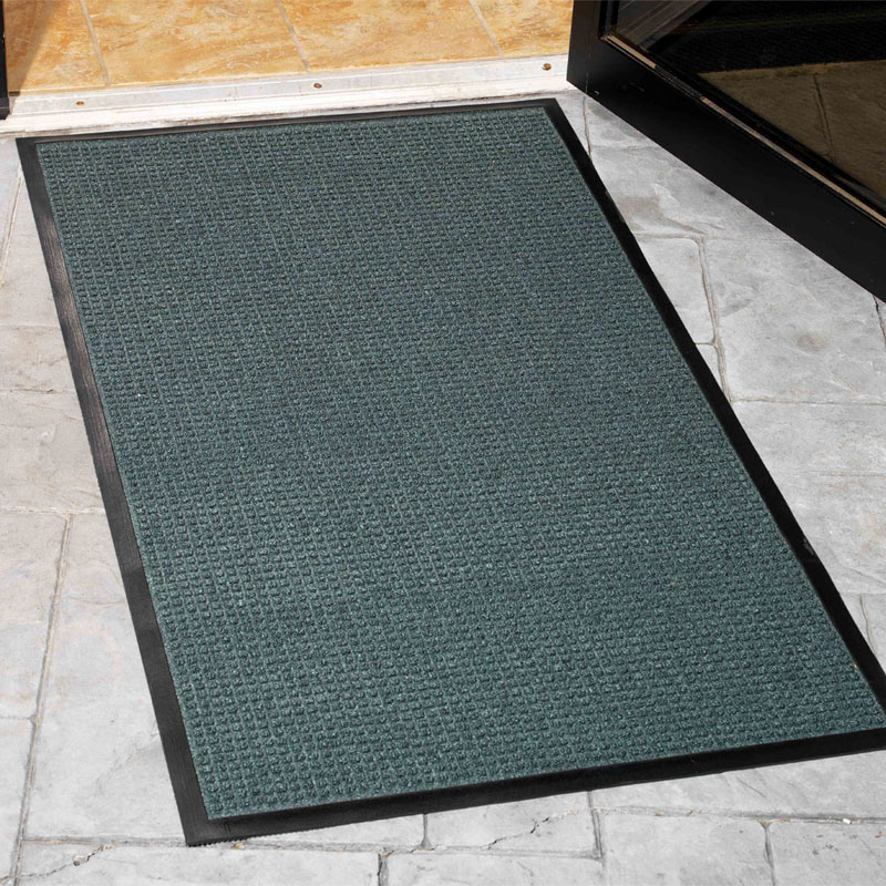 Brown Guardian WaterGuard Indoor/Outdoor Wiper Scraper Floor Mat 3x10 Rubber/Nylon 