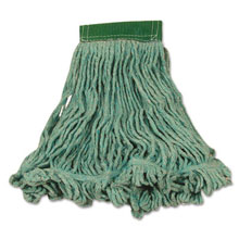 Super Stitch Blend Mop Heads, Cotton/Synthetic - Green - Medium RCPD212GRE                                        