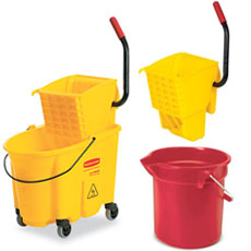 Buckets & Wringers by Rubbermaid Commercial