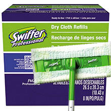Swiffer Max Sweeper - 10" Swiffer Refill Cloths 