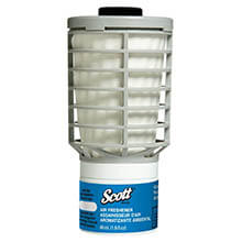 SCOTT Continuous Air Freshener Refill, Ocean, 48 mL Cartridge