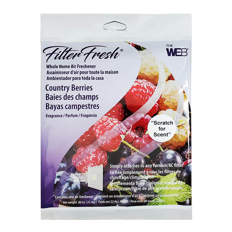 Furnace Filter Air Freshener Pad Country Berry Fragrance UnoClean