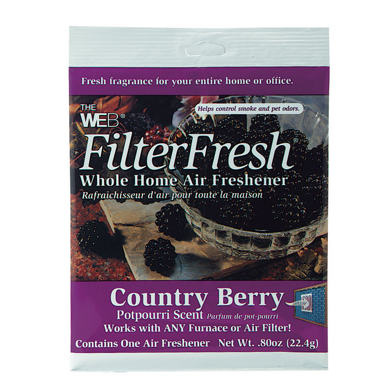 Web FilterFresh Air Freshener Pads - Country Berry Fragrance