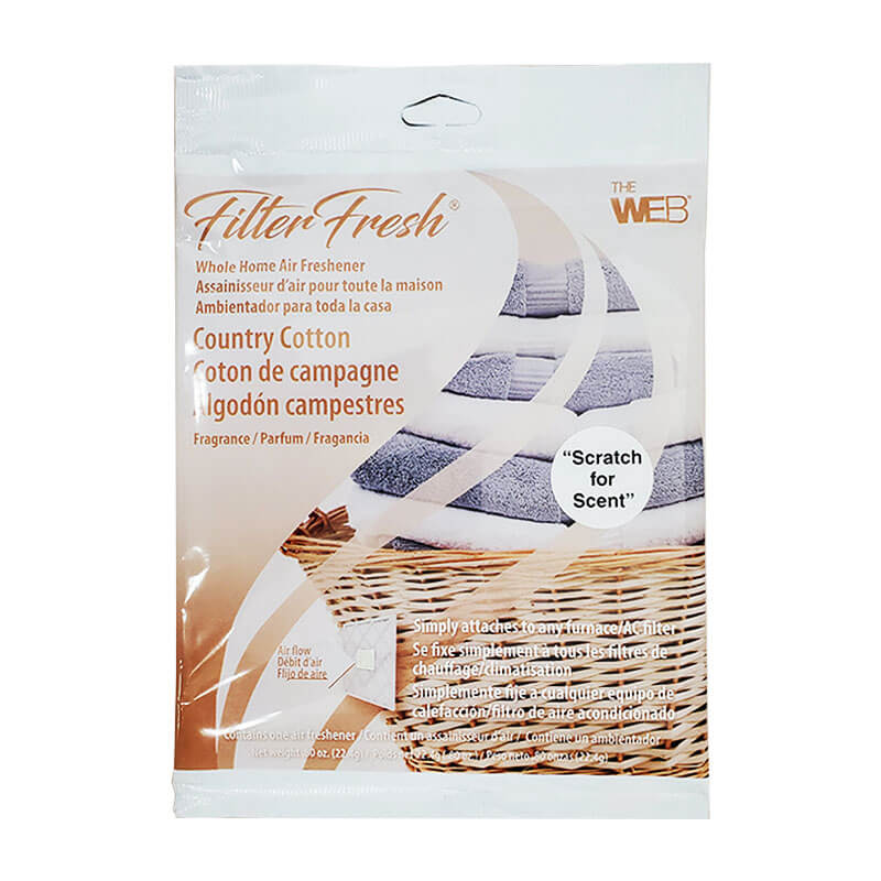 FilterFresh Country Cotton Fragrance Air Freshener Pad UnoClean