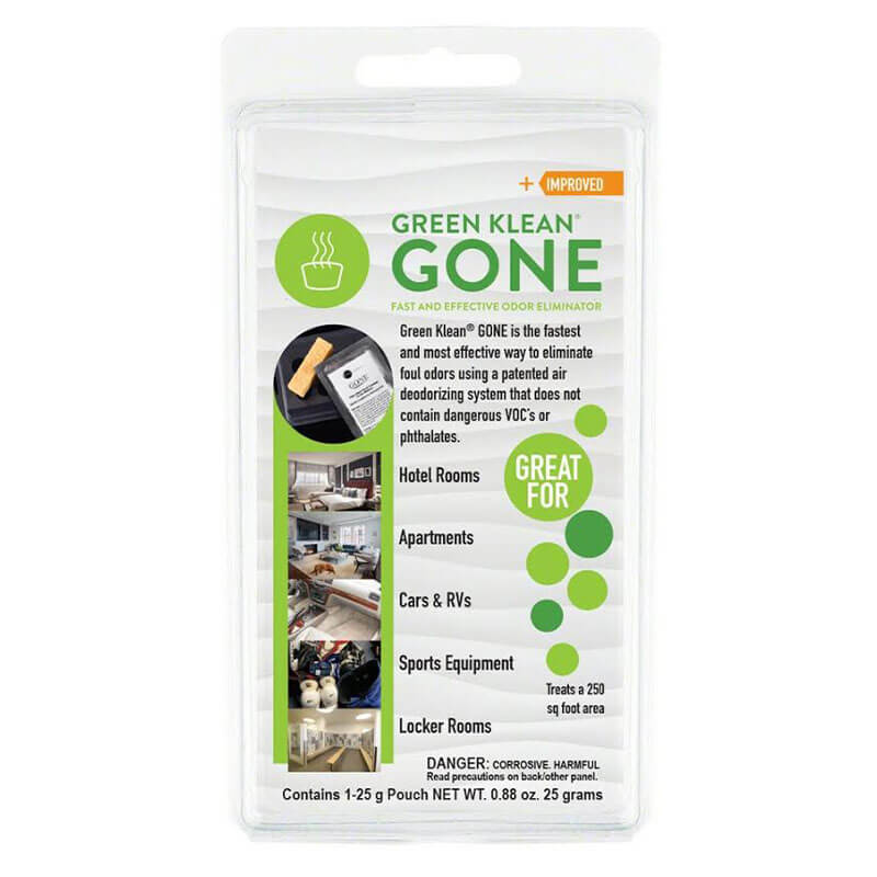 Green Klean GONE Odor Eliminator - Case of 12 GK-ORGONE                