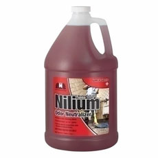 Nilodor 128-WSG Nilium Water Soluble Deodorizer Concentrate - Apple Spice Fragrance - (4) 1 Gallon Bottles NIL-128WSG