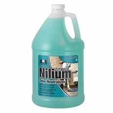 Nilodor 128WSM Nilium Water Soluble Deodorizer Concentrate - Spring Mint Fragrance - (4) 1 Gallon Bottles NIL-128WSM
