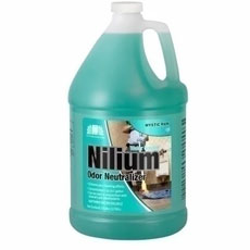 Nilodor 128-WSMR Nilium Water Soluble Deodorizer Concentrate - Mystic Rain Fragrance - (4) 1 Gallon Bottles NIL-128WSMR