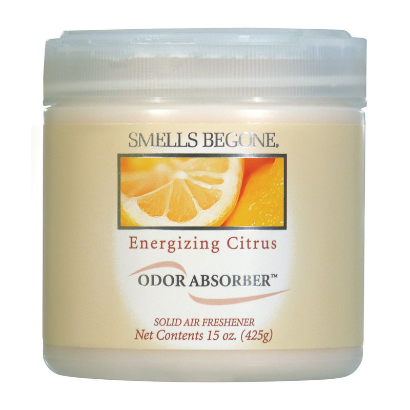 Smells Begone Odor Absorber Solid Air Freshener - Energizing Citrus