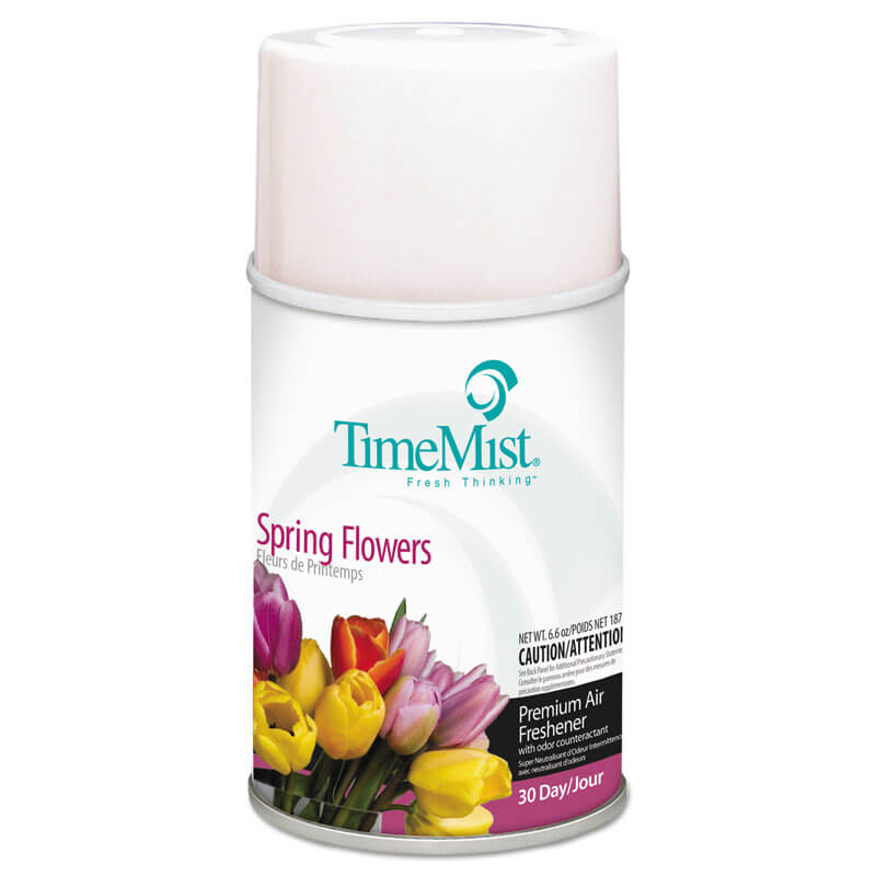 Premium Metered Aerosol Air Freshener 30-Day Refill - Spring Flowers