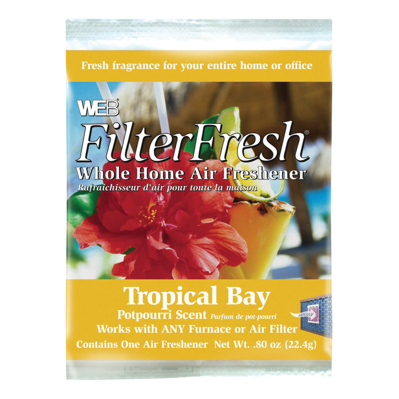 Furnace Filter Tropical Bay Scented Air Freshener Pad UnoClean