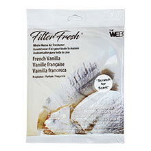 Web Filter Fresh French Vanilla Scented Air Freshener Pads