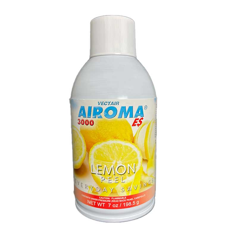 Airoma Metered Aerosol Refill - Lemon Peel ES - 12 Pack AERO-31ES