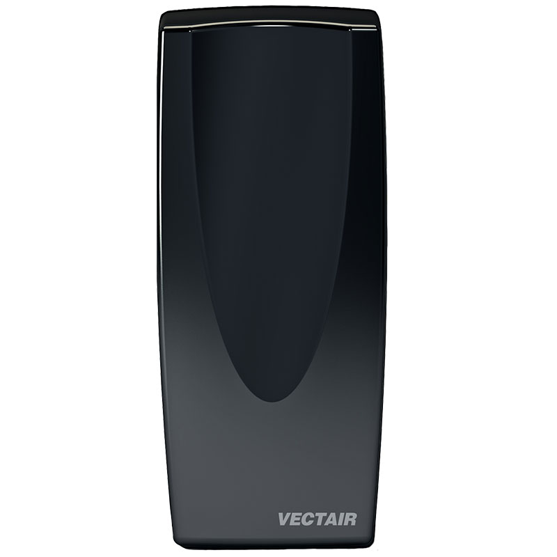 Black Air Freshener Dispenser, V-Air SOLID MVP VAIR-MVPB