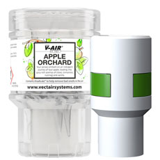 Vectair V-Air SOLID Air Freshener Refills - Apple Orchard - 6 Pack V-SOLID-APPLE