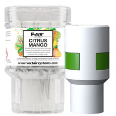 Citrus Mango Air Freshener Refills, V-Air SOLID - 6 Pack V-SOLID-CITRUS
