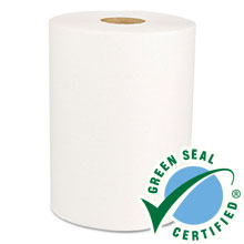 Green Universal Roll Towels, Natural White, 8" x 425 ft BWK15GREEN                                        