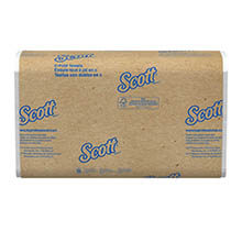 Scott C-Fold Paper Towels, White - 10.13" x 13.15" - (9) 200 Towels KCC03623                                          