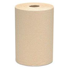 Scott Nonperforated Hard Paper Roll Towels - Natural