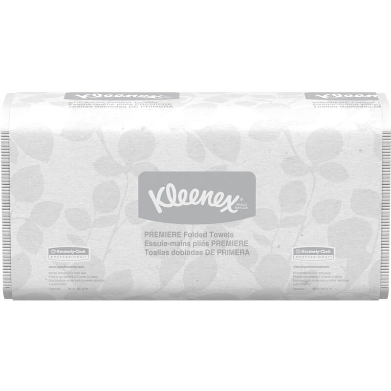 KLEENEX SCOTTFOLD Paper Towels, White KCC13254                                          