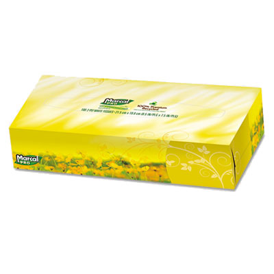 Marcal Pro Premium Recycled Facial Tissue Box