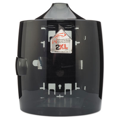 Contemporary GymWipes Wall Dispenser, Smoke Gray TXLL80                                            