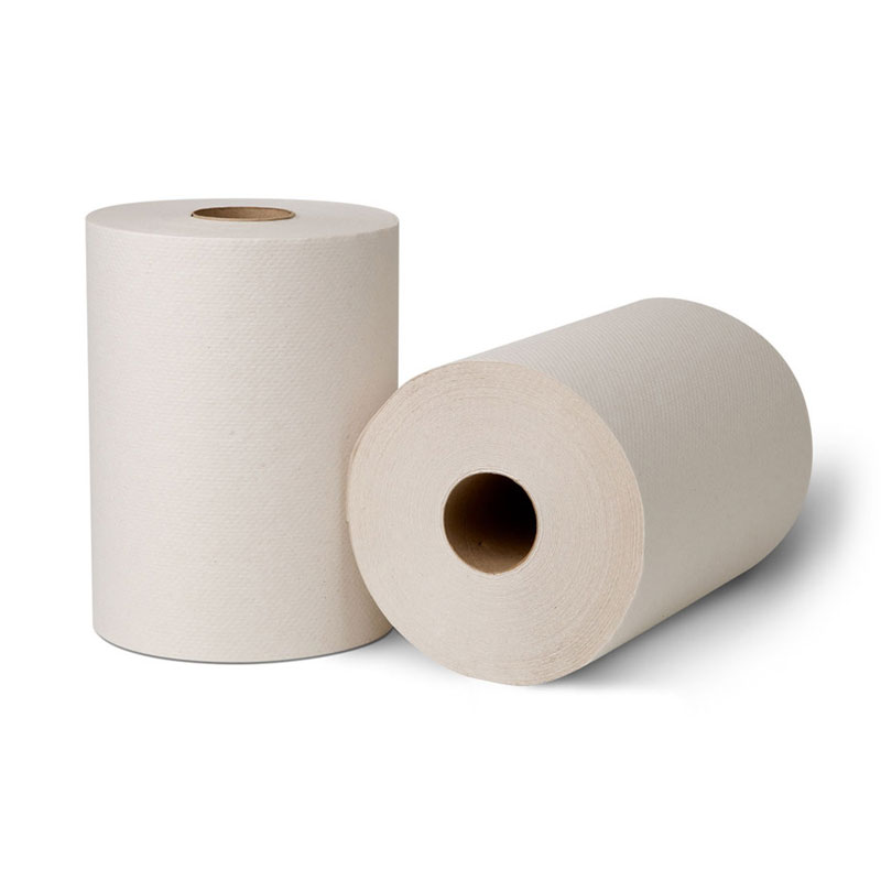EcoSoft Green Seal Universal Paper Towel Rolls - 8