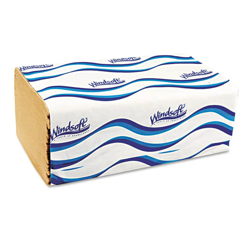 Windsoft Single-Folded Paper Towel