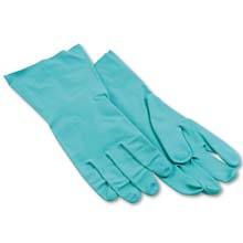 Galaxy Nitrile Flock-Lined Gloves - Large