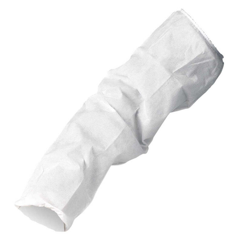 A20 Sleeve Protectors, MICROFORCE Barrier SMS Fabric, White - 200 Pack KCC36870                                          