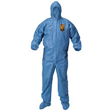 A60 Blood and Chemical Splash Protection Coveralls, 3XL - 20 Pack KCC45096                                          