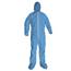A65 Hood & Boot Flame-Resistant Coveralls, Blue, 2XL - 25 Pack KCC45355                                          