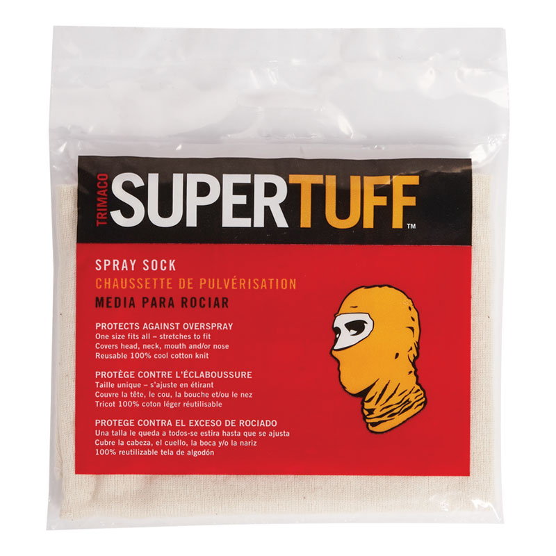 SuperTuff Cotton Spray Sock Head Protection