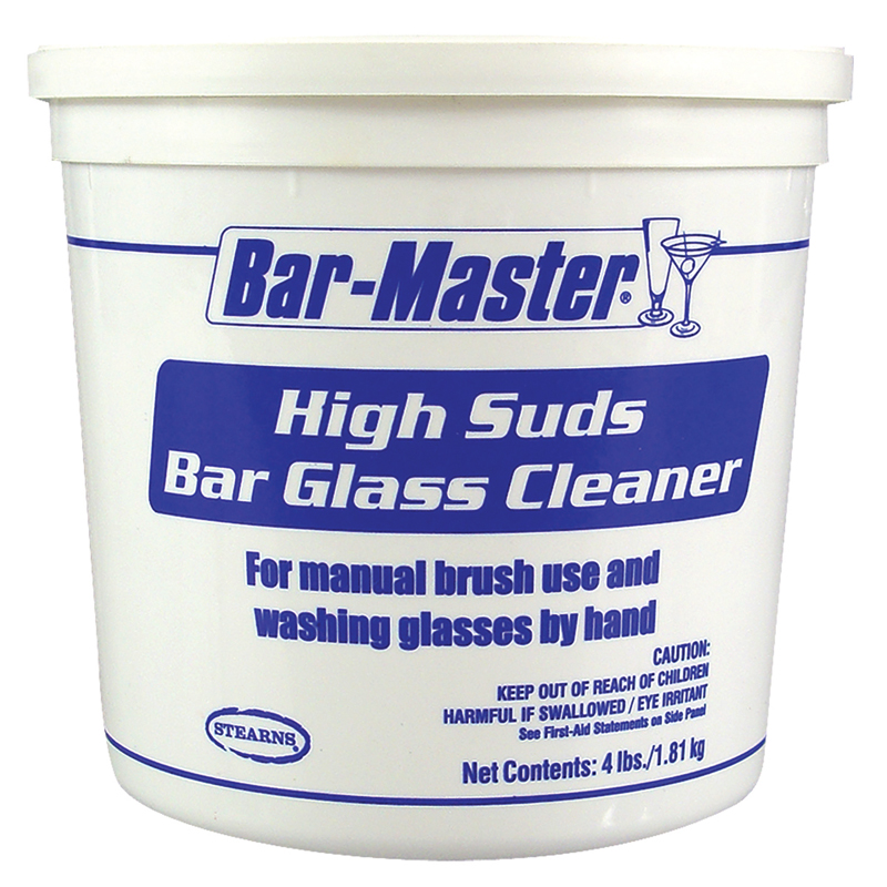 Stearns Bar Master High Suds Glass Cleaner - (2) 4 lbs.