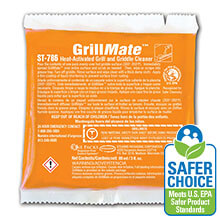 One Packs Grill Mate Grill Cleaner - (48) 3 fl. oz. Packets