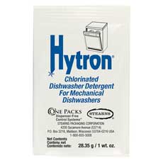 Stearns One Packs™ ST-705 Hytron® Chlorinated Dishwasher Detergent - (200) 1 wt. oz. Packets