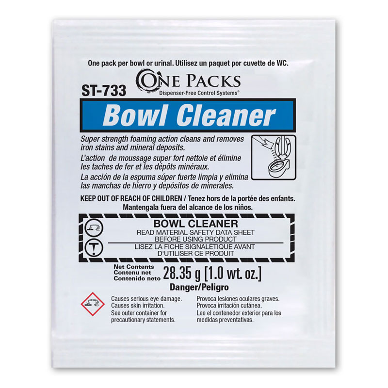 Stearns One Packs Powdered Toilet Bowl Cleaner - (72) 1 wt. oz. Packets