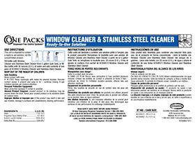 Stearns Window Cleaner & Stainless Steel Cleaner - Label Only PP-ST6401090             