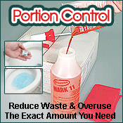 Reduce Waste With Portion Controlled Cleaning Concentrates