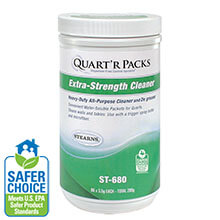 Stearns Quart'r Packs Extra-Strength Cleaner - (4) 80 x 3.5 g Containers