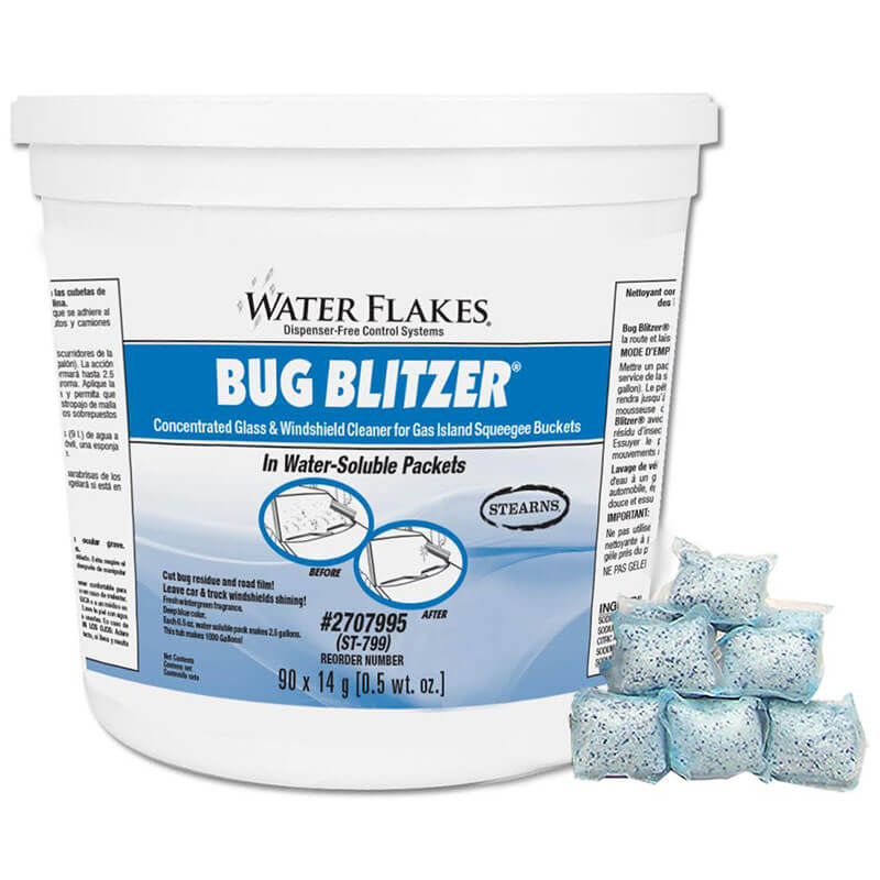Stearns Bug Blitzer Windshield Cleaner - (2) 90 x 0.5 wt. oz. Tubs