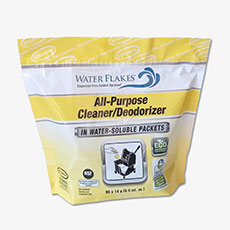 Stearns Water Flakes All-Purpose Cleaner & Deodorizer Packets – (2) Bags of 90 Water-Soluble Packets PP-ST793