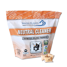Stearns Water Flakes Neutral Floor Cleaner - (2) 90 x 0.5 wt. oz. Pails