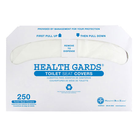 Health Gards Half-Fold Toilet Seat Covers