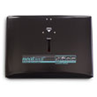 Sanitor FH33BL NeatSeat® Disposable Toilet Seat Cover Dispenser - Black Metal
