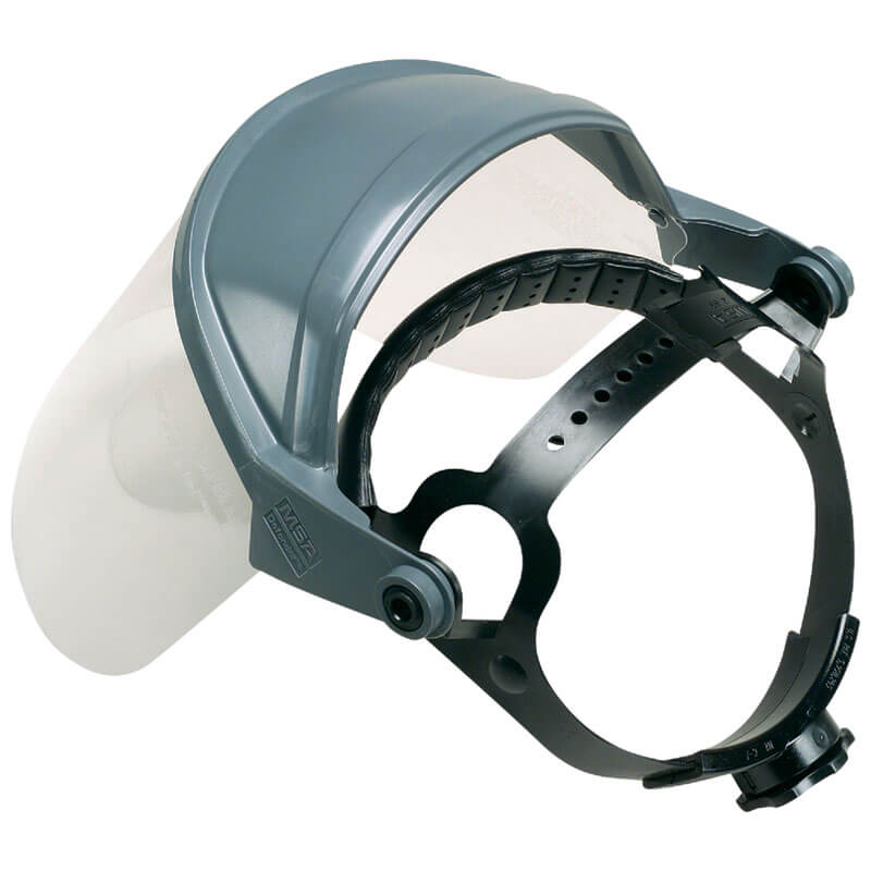 Safety Works Face Shield Visor with a Ratchet Suspension
